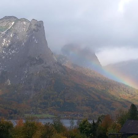 Ferienwohnung S'Rastl Direkt Mit Bergpanorama Grundlsee Exterior foto