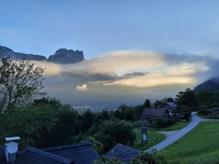 Ferienwohnung S'Rastl Direkt Mit Bergpanorama Grundlsee Exterior foto