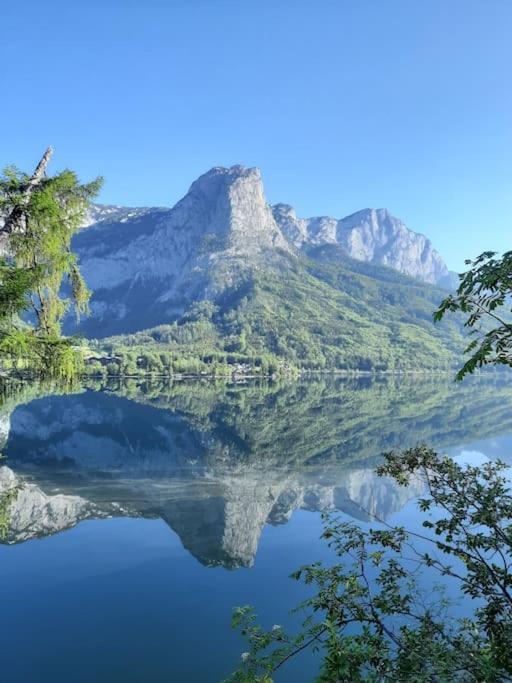 Ferienwohnung S'Rastl Direkt Mit Bergpanorama Grundlsee Exterior foto