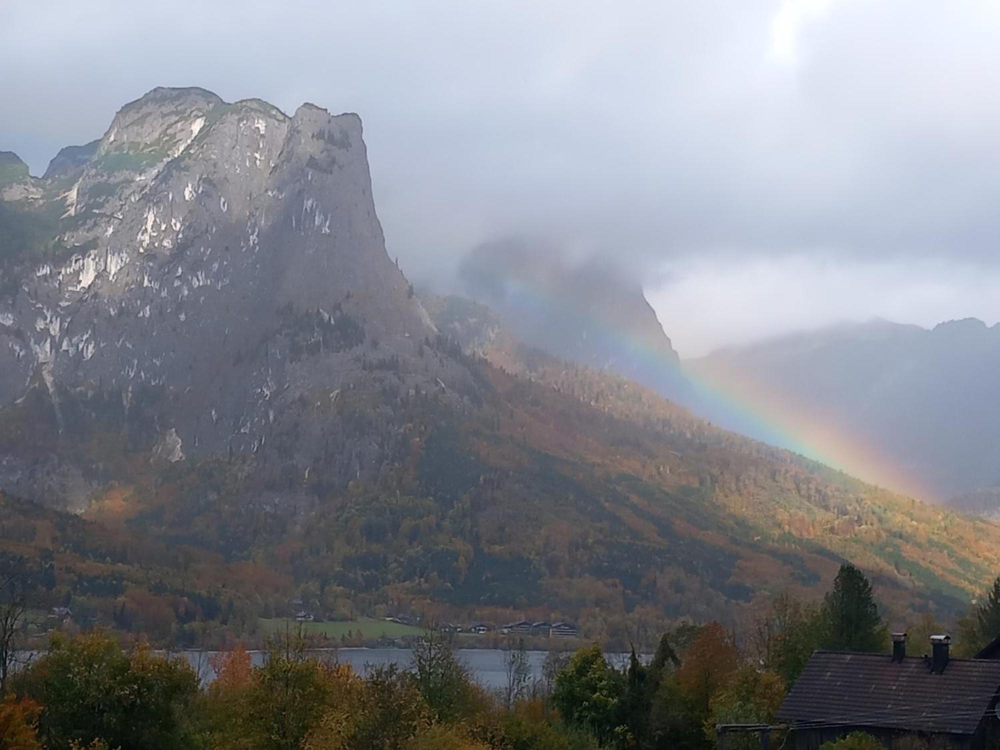 Ferienwohnung S'Rastl Direkt Mit Bergpanorama Grundlsee Exterior foto